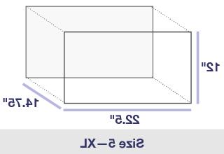 Extra Large PO Box, Size 5, diagram: 12\