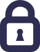 Icon of a locked padlock.